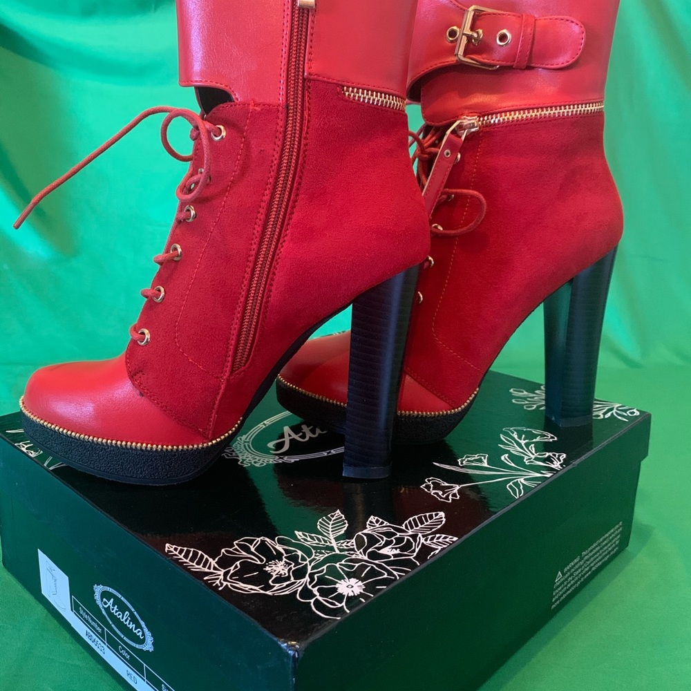 Red Boots - Picture 2 of 3